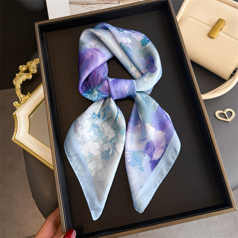 Silk Tie Woven - 2026 Новый шелковый квадратный шарф с