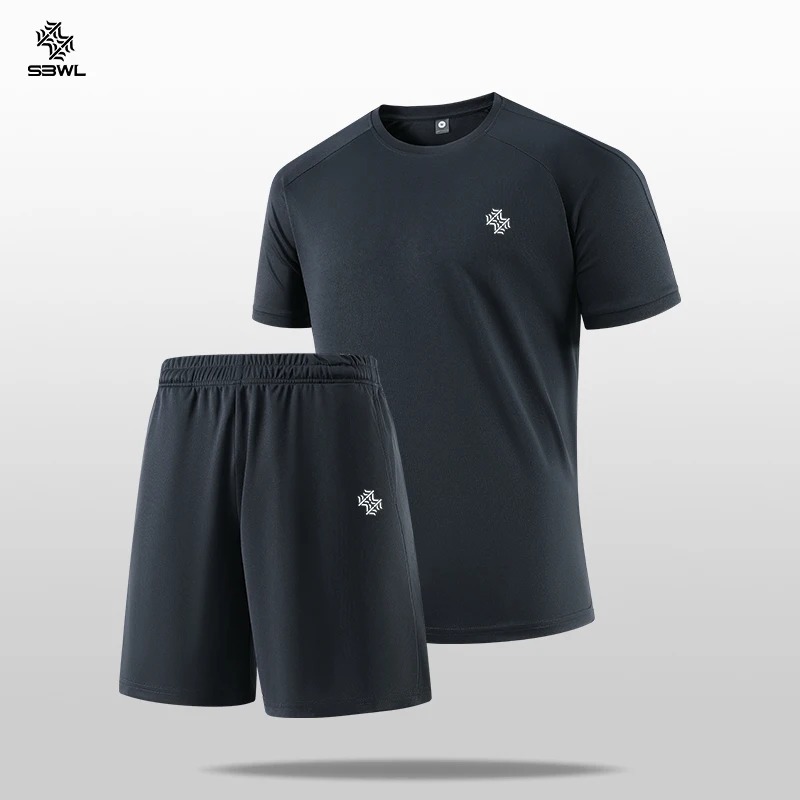 Men'S Formal Beach Wear - Универсальный летний мужской костюм-двойка, дышащая быстросохнущая
