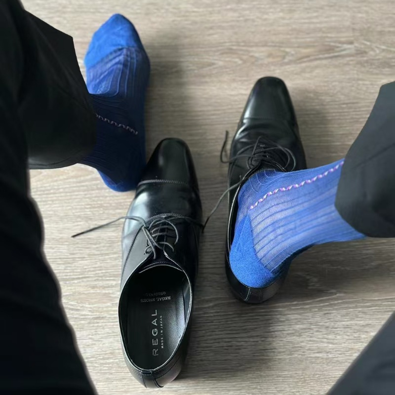 Men Formal Party Wear Dress - Мужские прозрачные носки для делового стиля: