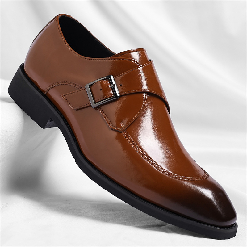 Men'S Formal Attire - Мужские деловые кожаные туфли больших размеров,