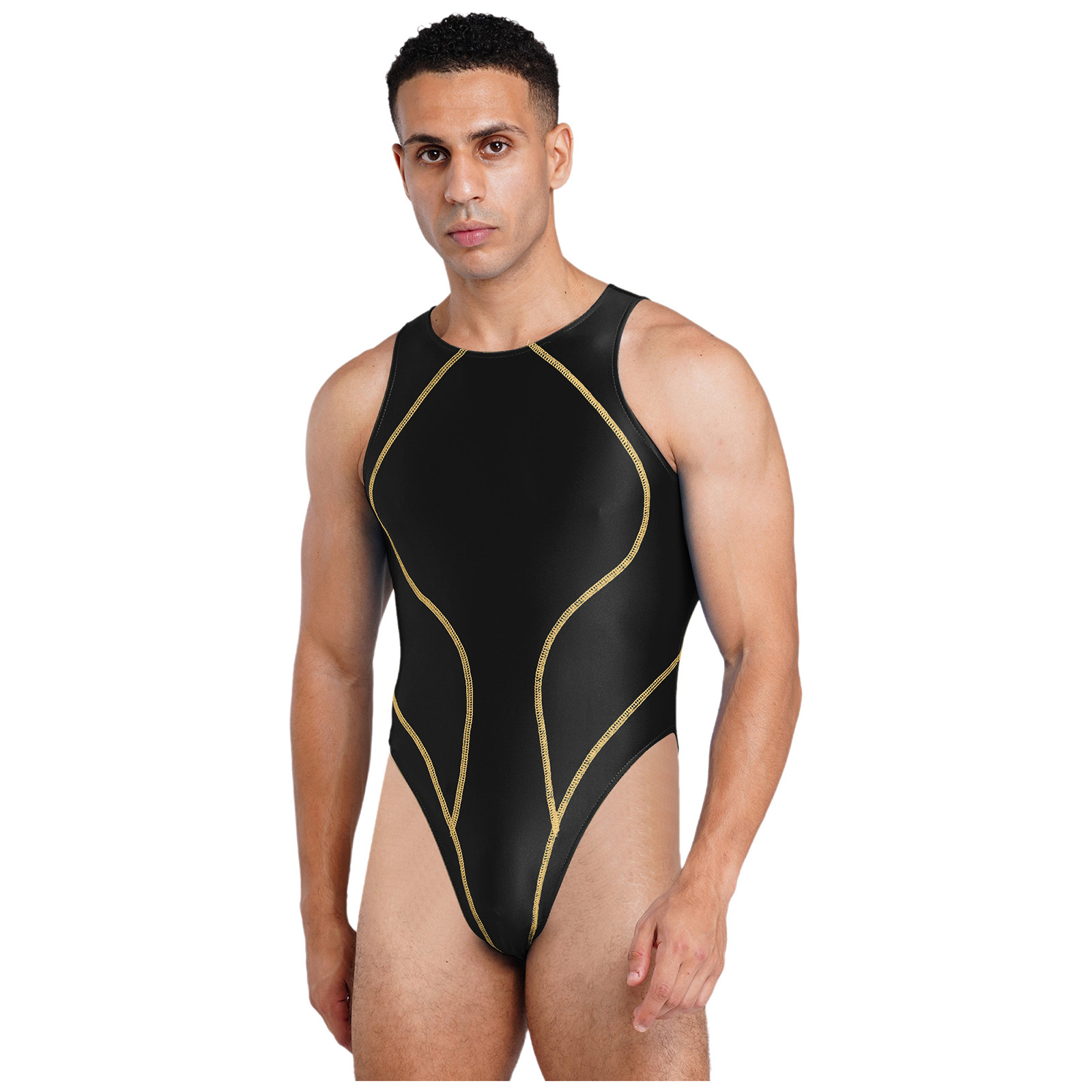 Мужской цельный глянцевый купа – обзор и цена Men'S Formal Beach Wear