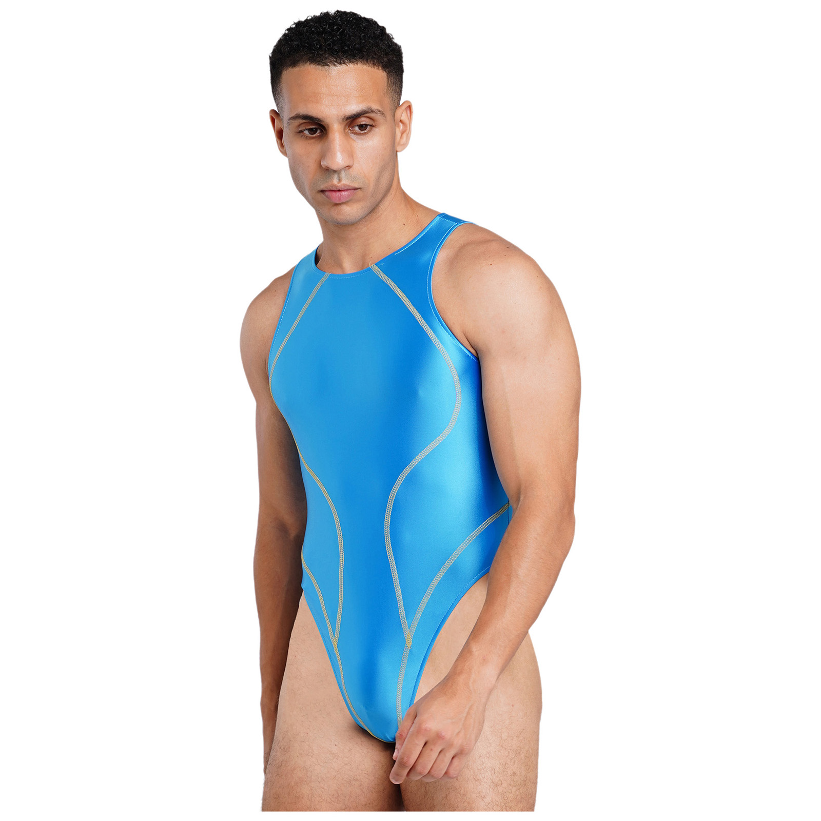 Мужской цельный глянцевый купа – обзор и цена Men'S Formal Beach Wear