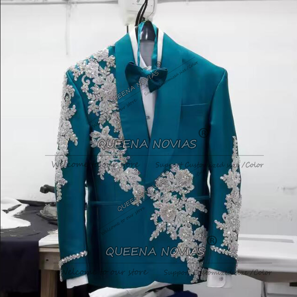 Эксклюзивные свадебные костюмы – обзор и цена Men Formal Wear Green