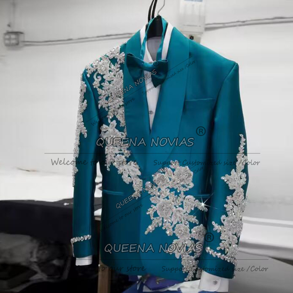 Эксклюзивные свадебные костюмы – обзор и цена Men Formal Wear Green