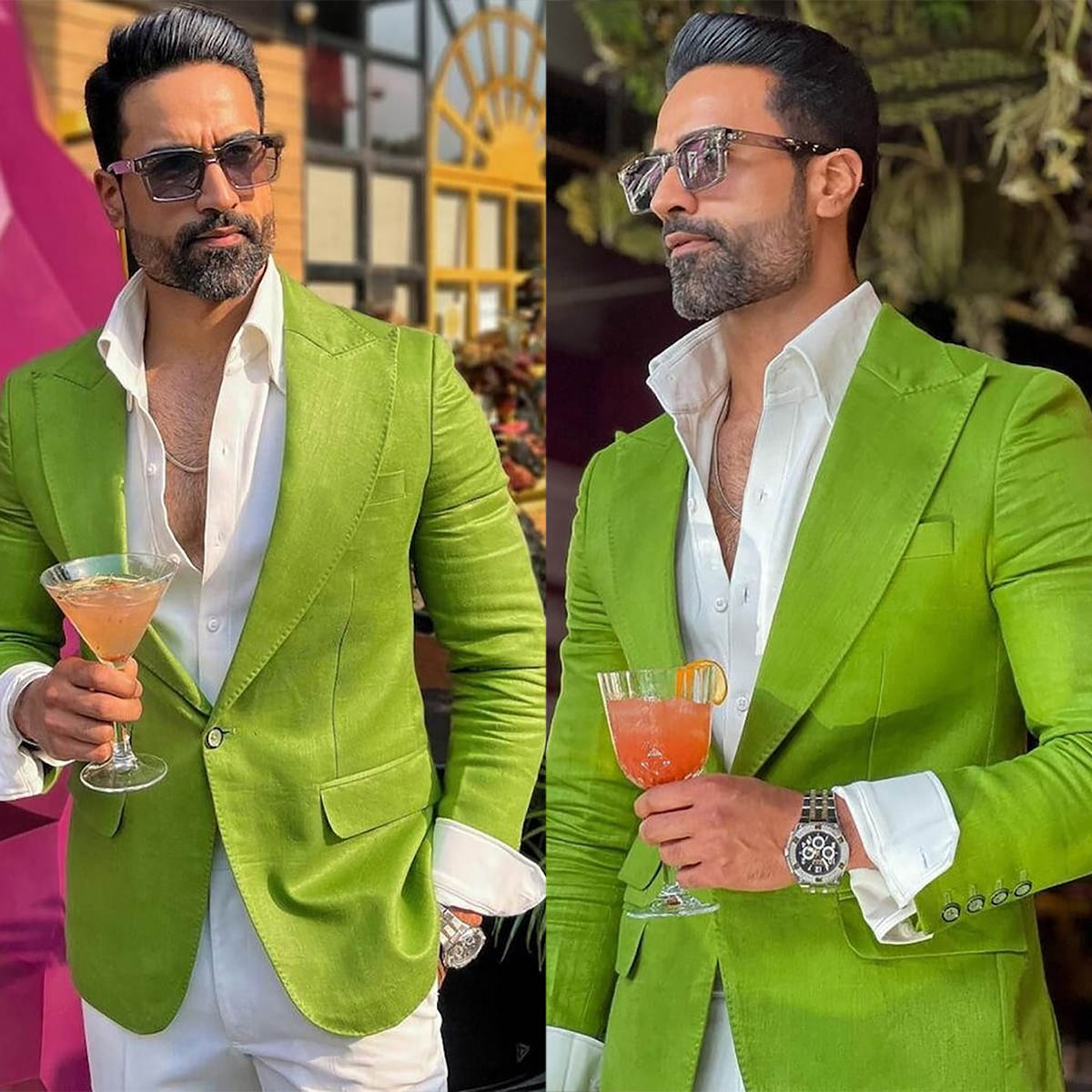 Элегантный зеленый мужской сва – обзор и цена Men Formal Wear Green