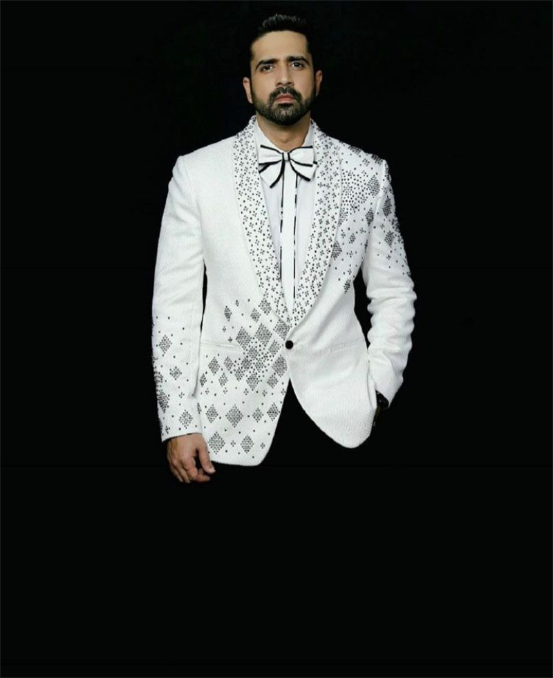 Мужской костюм Crystals, компл – обзор и цена Formal Wear Jersey For Men
